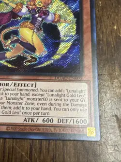 Lunalight Gold Leo DUAD-EN005 Secret Rare Duelist's Advance NM 1st Ed YUGIOH - Image 5