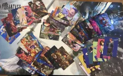 Mtg Final Fantasy Foil-Stamped Art Cards Set Of 53 Types Japan Edition - Image 1