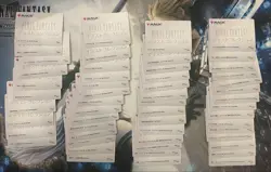 Mtg Final Fantasy Foil-Stamped Art Cards Set Of 53 Types Japan Edition - Image 2