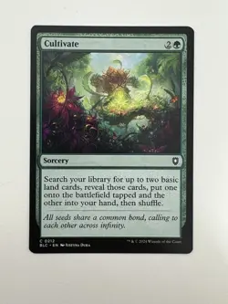 Cultivate MTG Magic the Gathering Card NM Near Mint BLC - Image 1