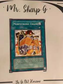MORPHTRONIC ENGINE - CSOC-EN052 ENGLISH Yu-Gi-Oh! CARD COMMON KONAMI - Image 3