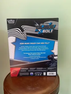 Sealed Pokemon TCG Black Bolt Binder Collection - Image 2