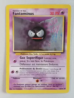 Carte pokemon FRANCAIS Fantominus (BS 50) Set de Base [GOOD] 18.07.2025A - Image 1