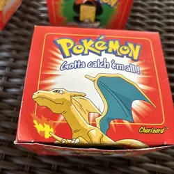 23K Gold Plated CHARIZARD Trading Card 1999 Burger King Pokemon Ball NEW SEALED - Image 3