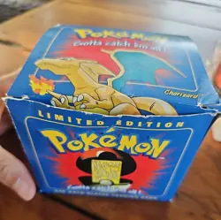 23K Gold Plated CHARIZARD Trading Card 1999 Burger King Pokemon Ball NEW Sealed - Image 3