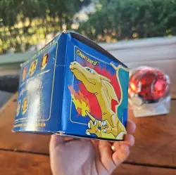 23K Gold Plated CHARIZARD Trading Card 1999 Burger King Pokemon Ball NEW Sealed - Image 5