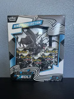 Pokemon Black Bolt and White Flare Binder Collection Set of 2 - Image 2