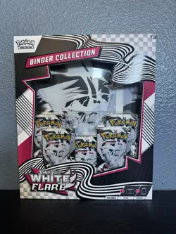 Pokemon Black Bolt and White Flare Binder Collection Set of 2 - Image 3