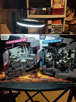 Pokemon Black Bolt and White Flare Binder Collection Set of 2 - Image 1