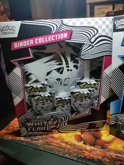 Pokemon Black Bolt and White Flare Binder Collection Set of 2 - Image 2