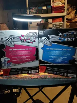 Pokemon Black Bolt and White Flare Binder Collection Set of 2 - Image 4