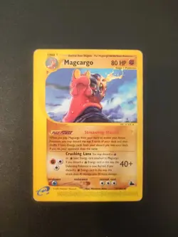 POKEMON - MAGCARGO RARE NON HOLO 18/144 - Skyridge - ENG - COND. LIGHT PLAYED - Image 1