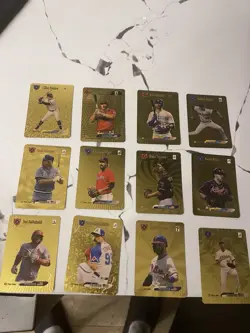 55 Piece MLB Gold Foil Card Set. Factory Sealed. Never Opened. - Image 3