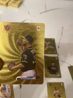 55 Piece MLB Gold Foil Card Set. Factory Sealed. Never Opened. - Image 4