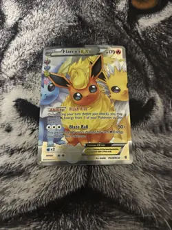Pokemon Card - Flareon EX Generations RC28/RC32 Radiant Collection Full Art Holo - Image 1