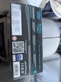 Pokemon TCG Black Bolt Elite Trainer Box ETB in hand - Image 2