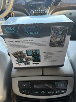 Pokemon TCG Black Bolt Elite Trainer Box ETB in hand - Image 3
