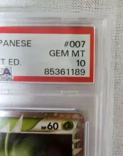 Psa 10 pokemon card Celebi Mirror L3 Summit Clash 007/080 - Image 4