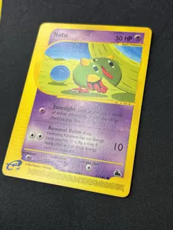 Natu 80/144 - E-Series Skyridge Non-Holo Pokemon Card - LP - Image 2