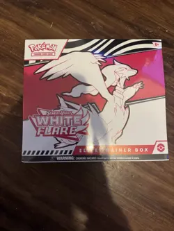 Pokemon TCG Card Scarlet & Violet WHITE FLARE Elite Trainer Box New - Image 1