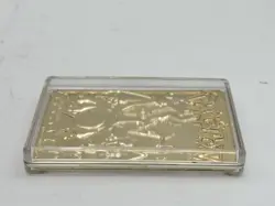 Pokemon Vintage 1999 23K Gold Plated Card Burger King CHARIZARD w/ Ball and COA - Image 5