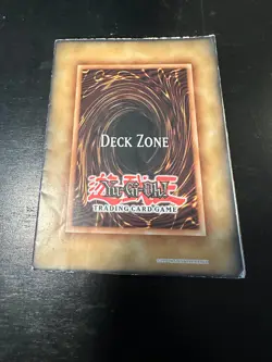 Yugioh Trading Card Game Deck Zone Sheet 1996 - Image 1