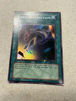 Yugioh Card Destruction SDY-042 1996 (Details in Listing)- Damaged - Image 1