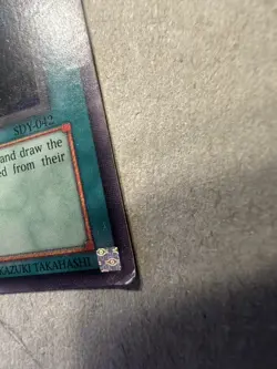 Yugioh Card Destruction SDY-042 1996 (Details in Listing)- Damaged - Image 5