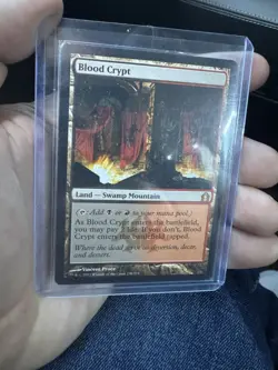 Blood Crypt Return to Ravnica MTG MAGIC THE GATHERING RARE Land Swamp - Image 1