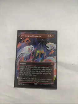 MTG - DEVASTATING ONSLAUGHT - MYTHIC - NM - EOE - BORDERLESS - Image 1