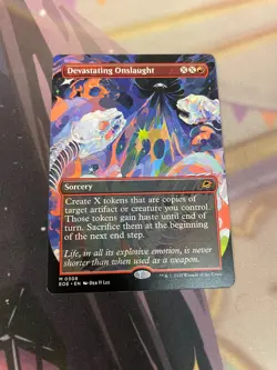 MTG - DEVASTATING ONSLAUGHT - MYTHIC - NM - EOE - BORDERLESS - Image 1