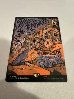 Spiteful Banditry (Borderless Poster) Universes Beyond: LoTR MTG Near Mint 738 - Image 1