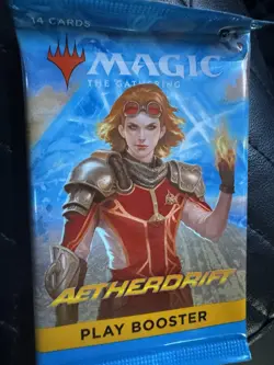 MTG Aetherdrift Play Booster Pack Sealed Magic the Gathering - Image 1