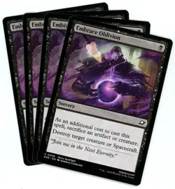 x4 Embrace Oblivion - 0098 - Edge of Eternities - MTG - NM Ships Now - Image 1