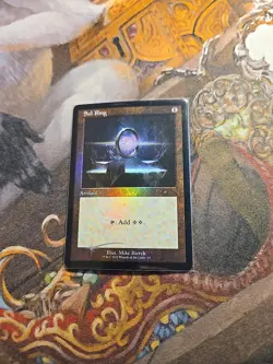 Sol Ring Retro Foil MTG Promo - Played - - Image 1