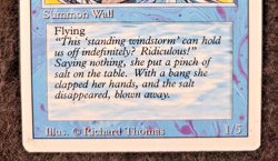 Wall of Air Magic the Gathering [Revised] Near Mint Never Played MTG ..(DS3D1K5) - Image 5