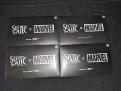 MTG x Marvel Secret Lair Set of 4 Sealed - Iron Man Deadpool Wolverine BP - Image 1