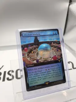 MTG Final Fantasy Blitzball Stadium - Borderless Foil Magic The Gathering MINT - Image 1