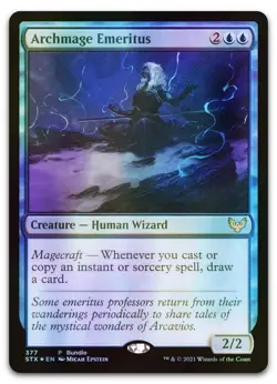 Archmage Emeritus - Promo Foil - Strixhaven - MTG - Image 1