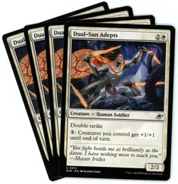 x4 Dual-Sun Adepts - 0012 - Edge of Eternities - MTG - NM Ships Now - Image 1