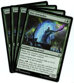 x4 Drix Fatemaker - 0178 - Edge of Eternities - MTG - NM Ships Now - Image 1