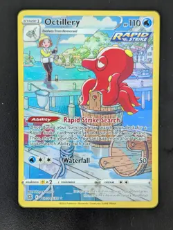 Octillery TG03/TG30 Strahlende Sterne Alt Art Englisch NM Pokemon - Image 1