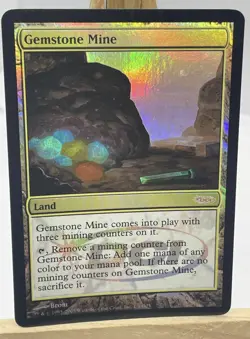 MTG - Gemstone Mine - Foil DCI Judge Promo 💸Auction💸 - Image 1