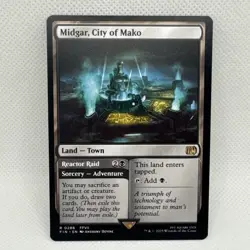 MTG - Midgar, City of Mako Final Fantasy Regular NM Pack Fresh - Image 1