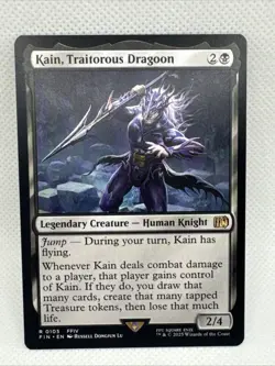 MTG - Kain, Traitorous Dragoon Final Fantasy Regular NM Pack Fresh - Image 1