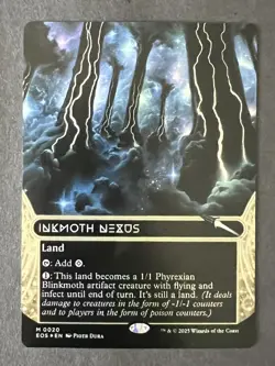 NM Borderless Foil Inkmoth Nexus, MTG, Edge of Eternities, Magic, 20 - Image 2