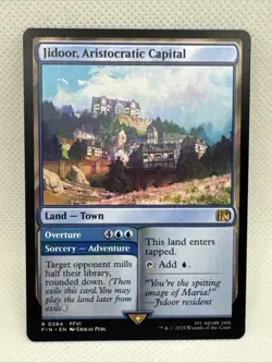 MTG - Jidoor, Aristocratic Capital Final Fantasy Regular NM Pack Fresh - Image 1