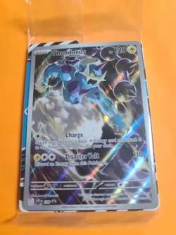 Pokemon Black Bolt TCG Thundurus SV209 Black Star ETB Promo Sealed ENGLISH - Image 1