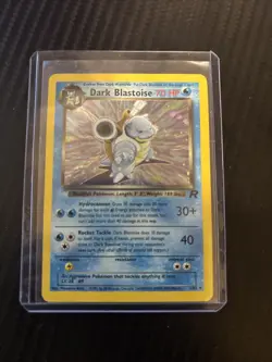 Pokemon Dark Blastoise Holo Rare 3/82 Team Rocket - Image 1