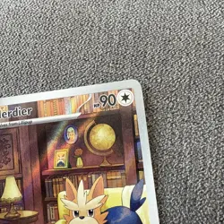 POKEMON - HERDIER - 155/086 - ILLUSTRATION RARE - S&V WHITE FLARE - BRAND NEW - Image 3